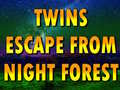Cluiche Twins Escape From Night Forest