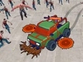 Cluiche Zombie Drive Survivor