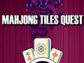 Cluiche Mahjong Tiles Quest