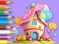 Cluiche Coloring Book: Lollipop House