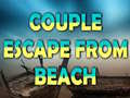Cluiche Couple Escape From Beach