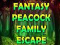 Cluiche Fantasy Peacock Family Escape