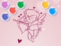 Cluiche Bubble Shooter Valentine