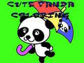 Cluiche Cute Panda Coloring