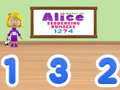 Cluiche World of Alice  Sequencing Numbers