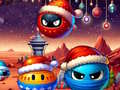 Cluiche Christmas Rush : Red and Friend Balls