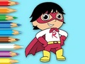 Cluiche Coloring Book: Super-Ryan