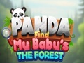 Cluiche Panda Find My Baby's The Forest