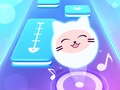 Cluiche Music Cat! Piano Tiles Game 3D
