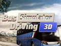Cluiche Bus Simulator Driving 3D