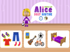 Cluiche World of Alice Daily Routine