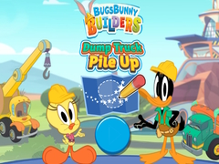 Cluiche Bugs Bunny Builders Dump Truck Pile Up