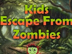 Cluiche Kids Escape From Zombies
