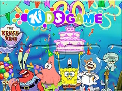 Cluiche Jigsaw Puzzle: SpongeBob SquarePants Party