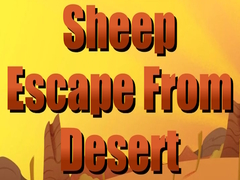 Cluiche Sheep Escape From Desert