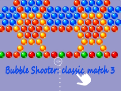 Cluiche Bubble Shooter: classic match 3
