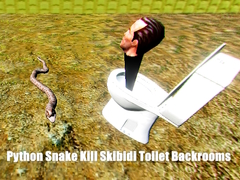 Cluiche Python Snake Kill Skibidi Toilet Backrooms