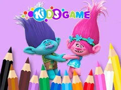 Cluiche Coloring Book: Cute Troll