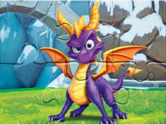 Cluiche Jigsaw Puzzle: Naughty Dragon