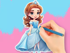 Cluiche Coloring Book: Chibi Princess