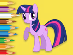 Cluiche Coloring Book: Little Pony