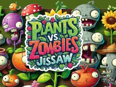 Cluiche Plants vs Zombies Jigsaw