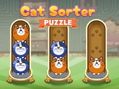 Cluiche Cat Sorter Puzzle