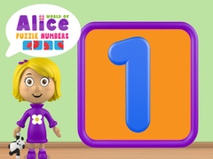 Cluiche World of Alice Puzzle Numbers