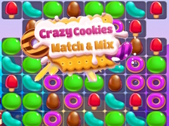 Cluiche Crazy Cookies Match & Mix