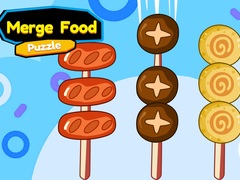 Cluiche Merge Food Puzzle