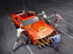 Cluiche Zombie Driver