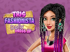 Cluiche Tris Fashionista Dolly Dress Up