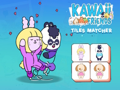 Cluiche Kawaii Friends Tiles Matcher