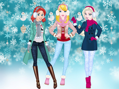 Cluiche Princesses Winter Spree