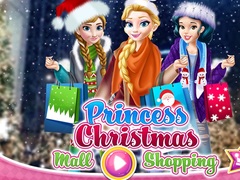 Cluiche Princess Christmas Mall Shopping
