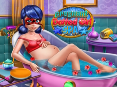 Cluiche Pregnant Dotted Girl Spa