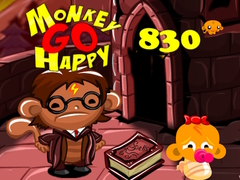Cluiche Monkey Go Happy Stage 830