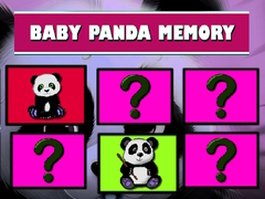 Cluiche Baby Panda Memory