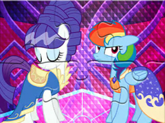 Cluiche Jigsaw Puzzle: Little Pony Stage