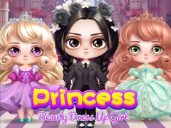Cluiche Princess Beauty Dress Up Girl