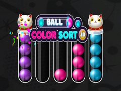 Cluiche Ball Color Sort 3D