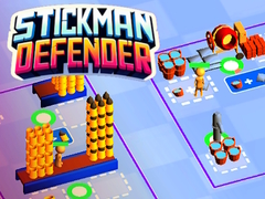 Cluiche Stickman Defender