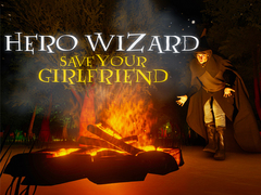 Cluiche Hero Wizard: Save Your Girlfriend