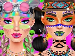Cluiche Festival Vibes Makeup