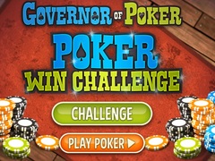 Cluiche Governor of Poker Poker Challenge