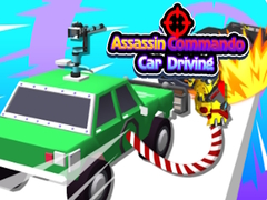 Cluiche Assassin Commando Car Driving