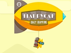 Cluiche FlappyCat Crazy Steampunk