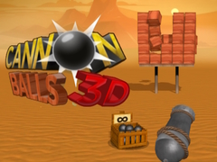 Cluiche Cannon Balls 3D