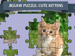 Cluiche Jigsaw Puzzle Cute Kittens