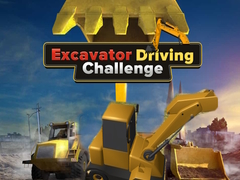 Cluiche Excavator Driving Challenge